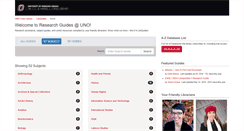 Desktop Screenshot of libguides.unomaha.edu
